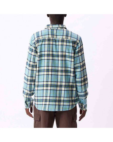 Obey Vince Shirt Artic Blue Multi