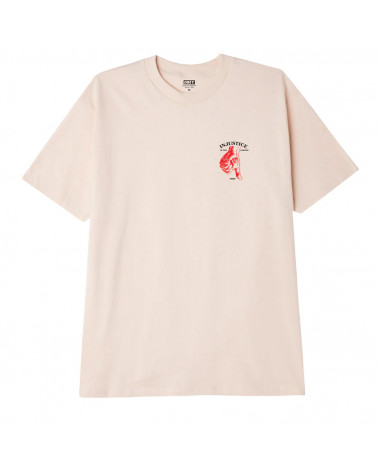 Obey Thumbs Down Classic Tee Cream