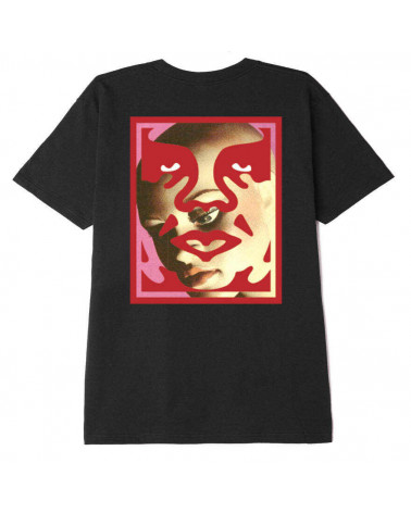 Obey Double Face Classic Tee Black