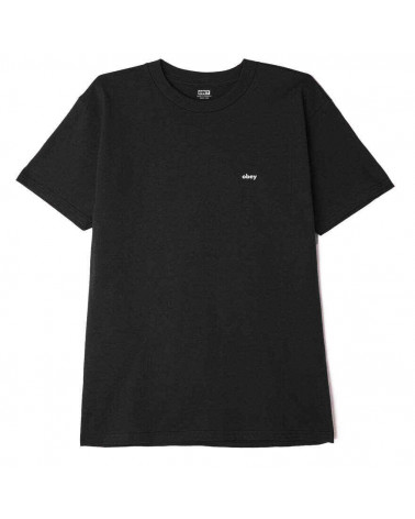Obey Double Face Classic Tee Black