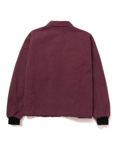 HUF Bowen Work Jacket Wine