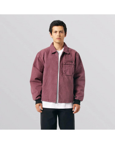 HUF Bowen Work Jacket Wine