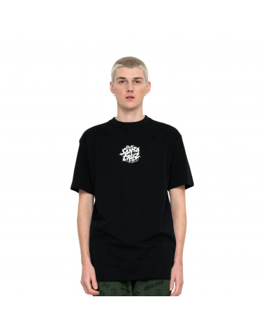 Santa Cruz Wooten Crest T-Shirt Black