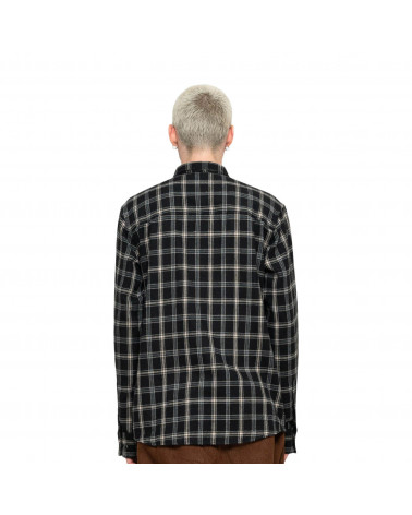Santa Cruz Apex L/S Shirt Black/Check