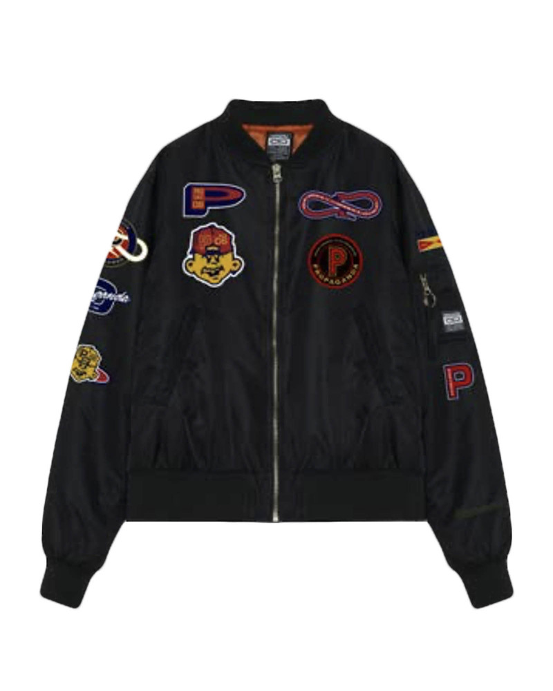 Propaganda Baseball Jacket Black