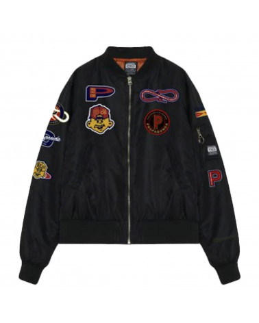 Propaganda Baseball Jacket Black