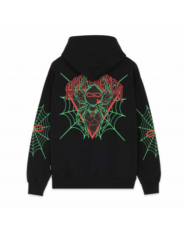 Propaganda Triangle Web Hoodie Black