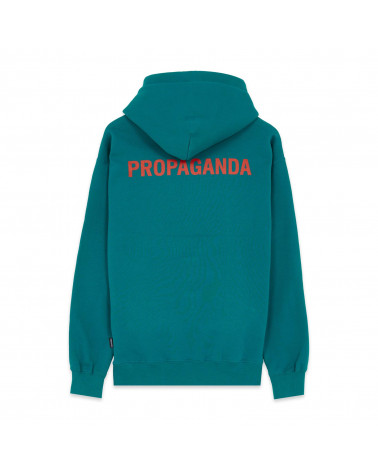 Propaganda Logo Hoodie Petrol