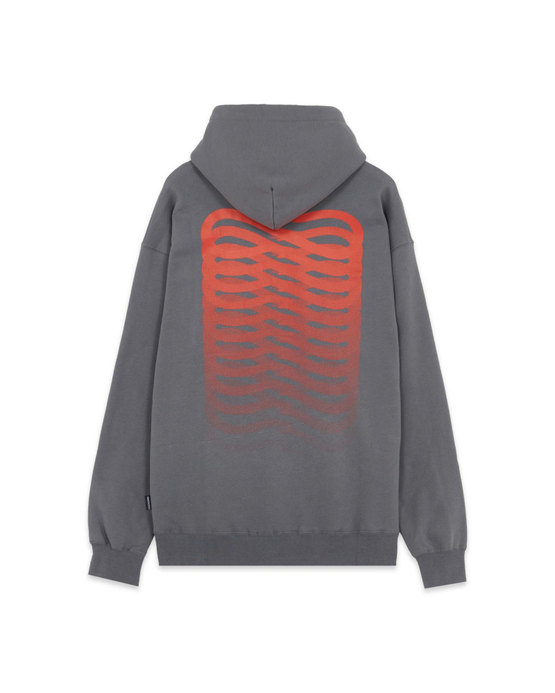 Propaganda Ribs Hoodie Grey