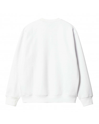 Carhartt Wip Lucky Painter Sweat White/Bonsai