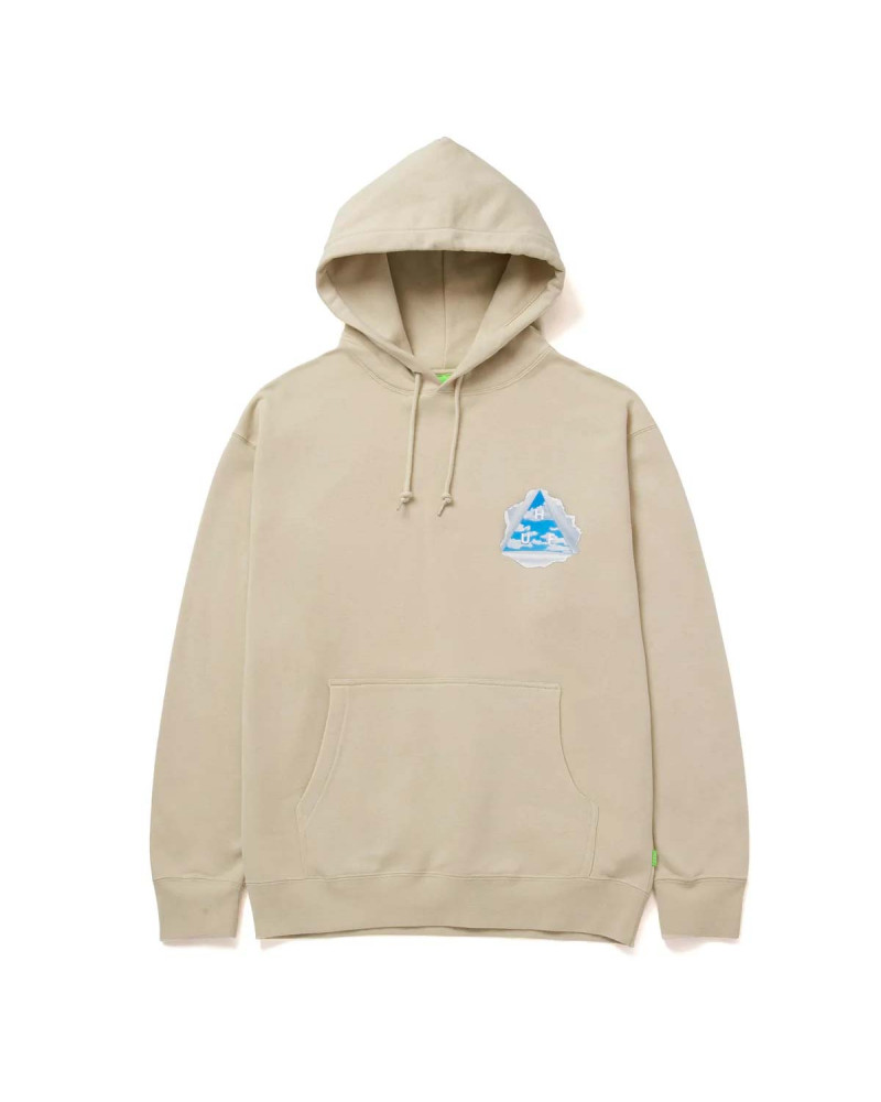 HUF Tear You A New  One P/O Hoddie Sand