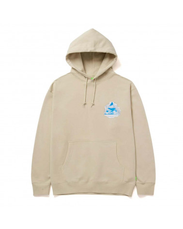 HUF Tear You A New  One P/O Hoddie Sand