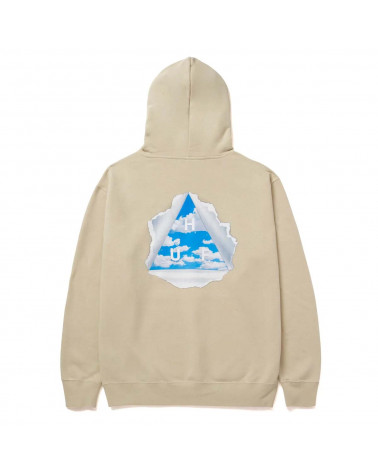 HUF Tear You A New  One P/O Hoddie Sand