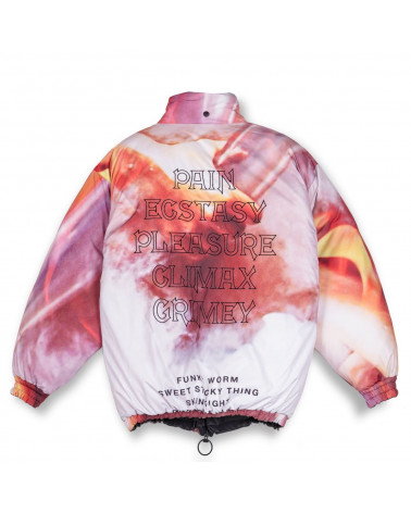 Grimey "WEST BOUND" Reversible Puffy Jacket - Black