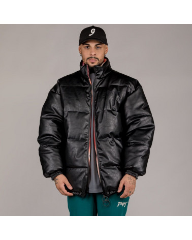 Grimey "WEST BOUND" Reversible Puffy Jacket - Black