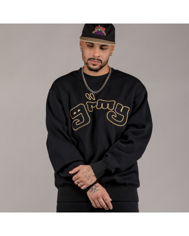 Grimey "LUST MANTRA" Crewneck - Black