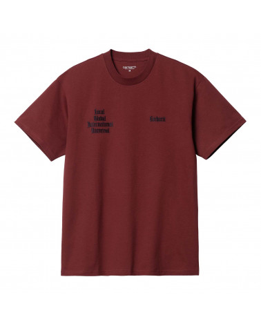 Carhartt Wip Letterman T-Shirt Corvina Dark/Navy