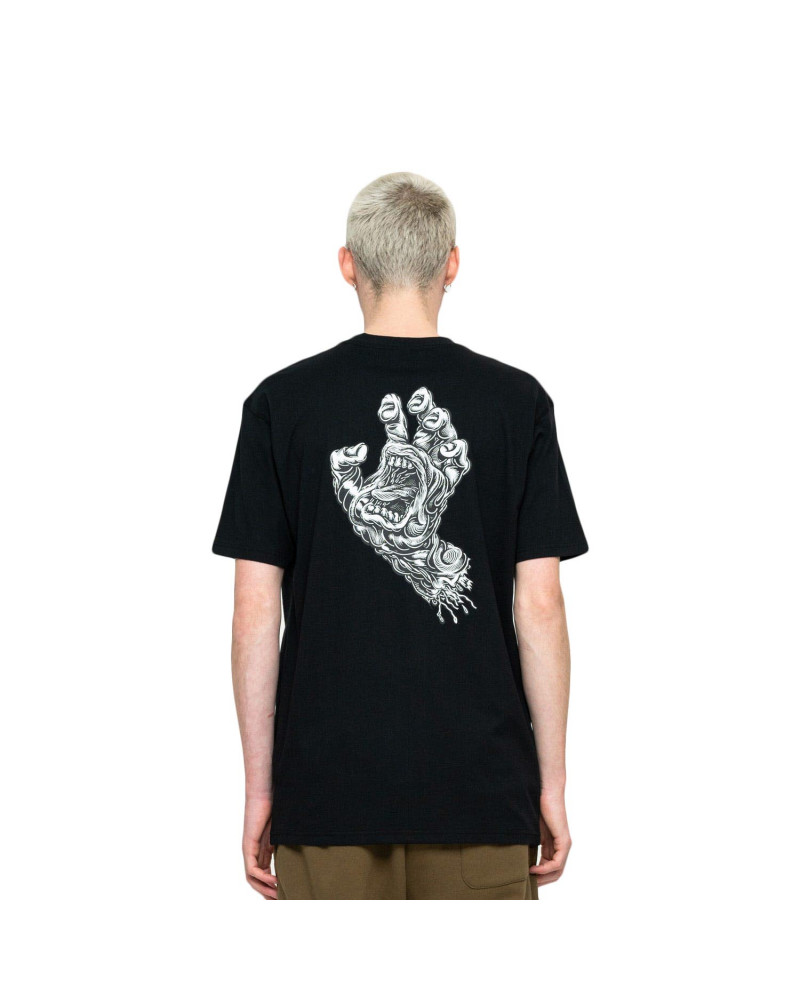 Santa Cruz Alive Hand T-Shirt Black