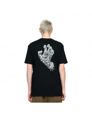 Santa Cruz Alive Hand T-Shirt Black