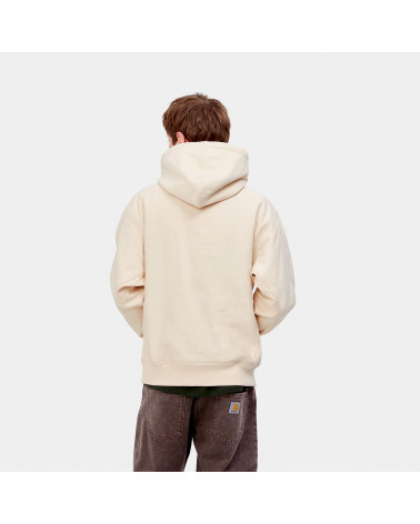 Carhartt Wip Hooded American Script Sweatshirt Calico
