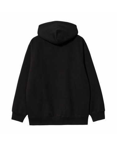 Carhartt Wip Hooded Duck Pond Sweat Black