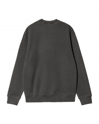 Carhartt Wip Duster Sweat Black (Garment Dyed)