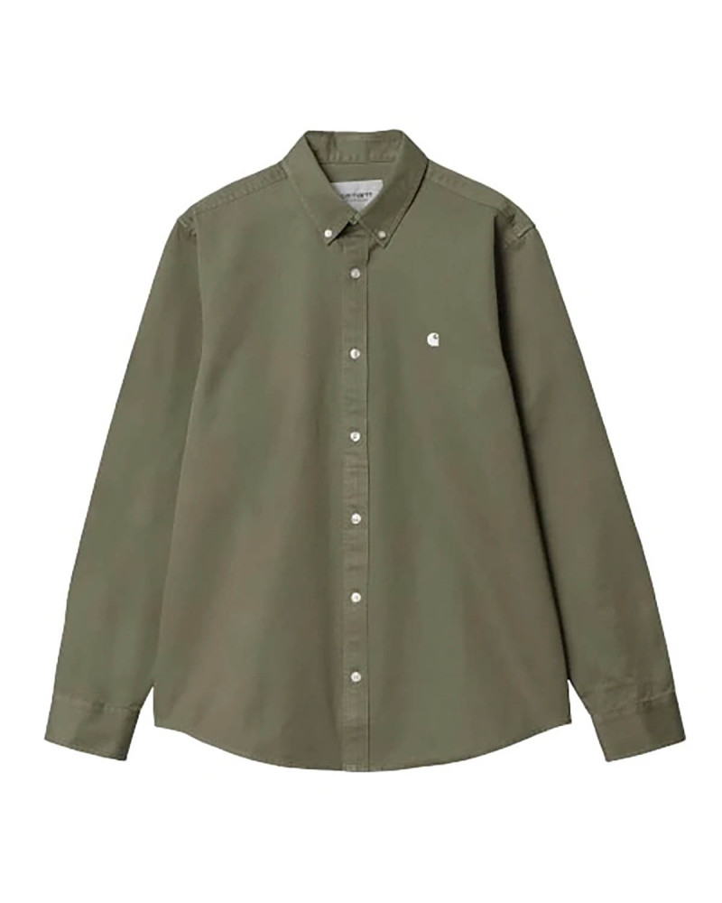 Carhartt Wip L/S Madison Shirt Buffalo/White