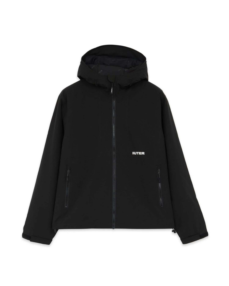 Iuter Flap Jacket Black