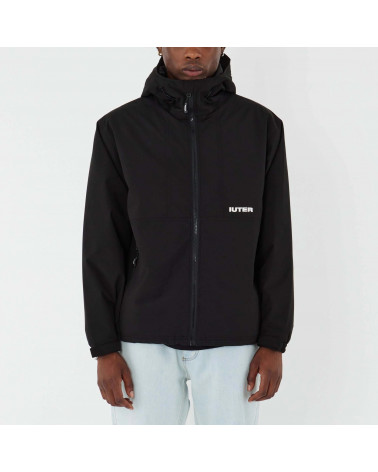 Iuter Flap Jacket Black