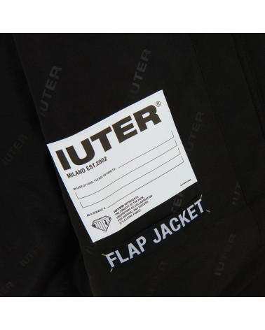 Iuter Flap Jacket Black