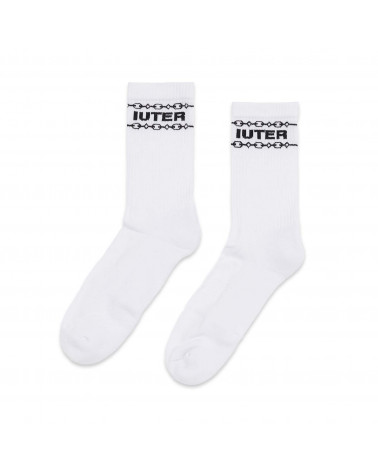 Iuter Chain Socks White
