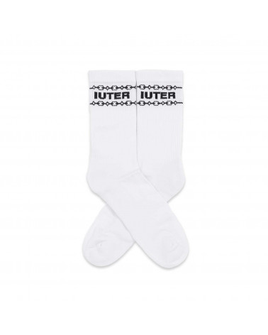 Iuter Chain Socks White