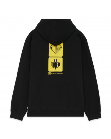 Iuter Tab Hoodie Black