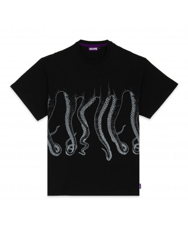 Octopus Dyed Tee Black
