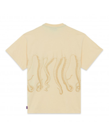Octopus Dyed Tee Cream
