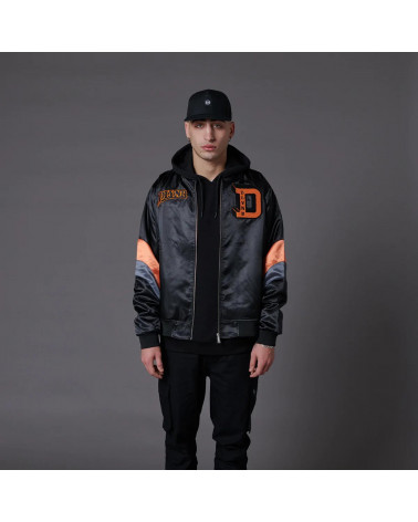 Dolly Noire Billy GOAT Satin Jacket Black/Orange
