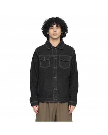 Santa Cruz Dark Moon Dot Jacket Black Denim