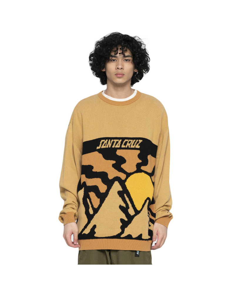 Santa Cruz Vista Knit Crew Parchment