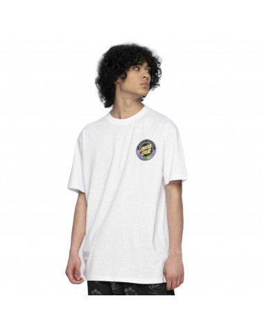 Santa Cruz 50th TTE Dot T-Shirt White