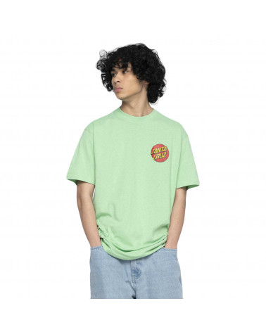 Santa Cruz Classic Dot Chest T-Shirt Apple Mint