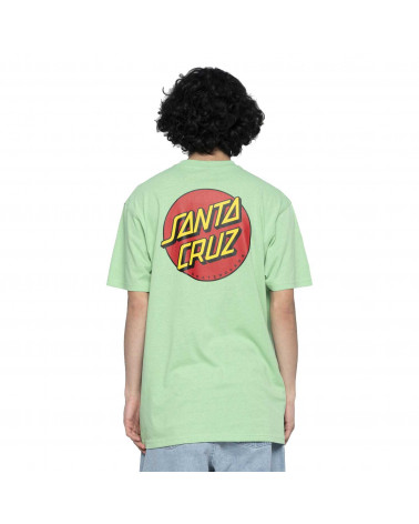 Santa Cruz Classic Dot Chest T-Shirt Apple Mint