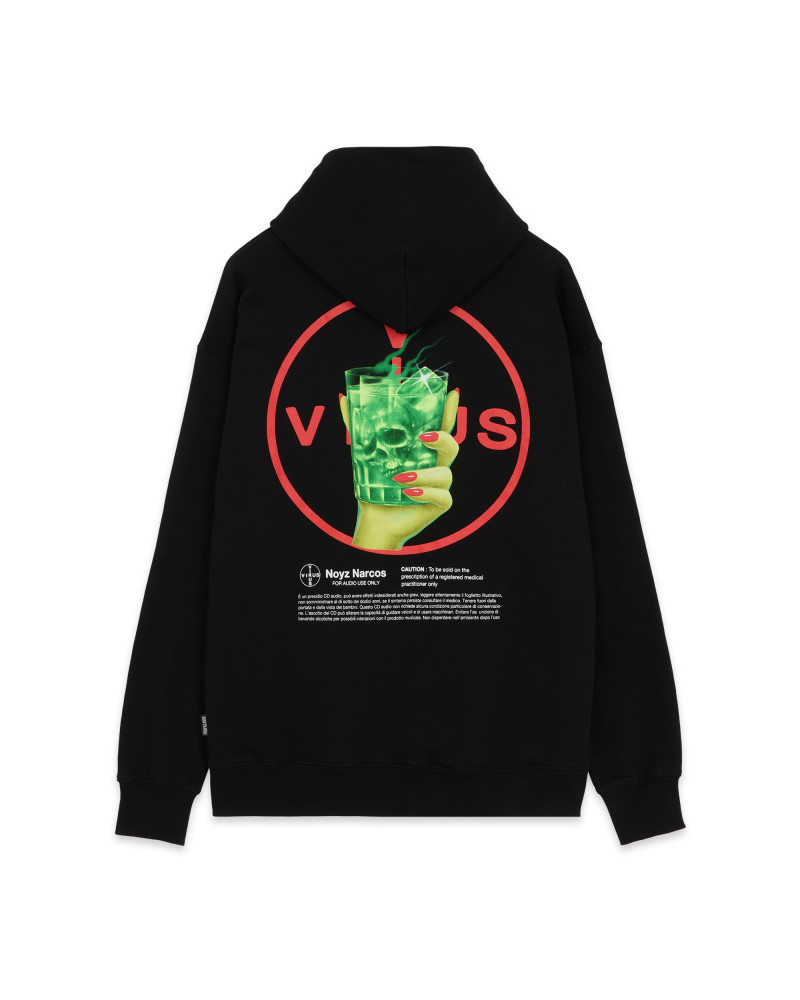 Propaganda Virus Hoodie Black