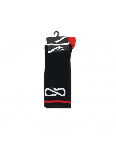 Propaganda Logo Socks Black/Red