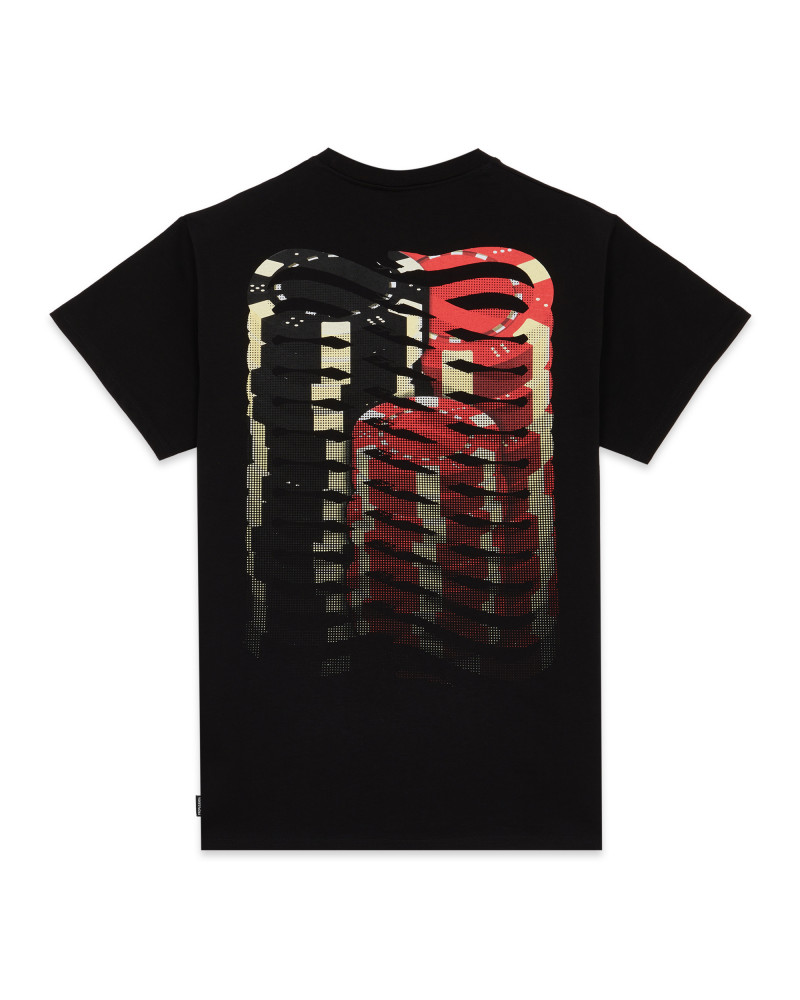 Propaganda Ribs Blind Tee Black