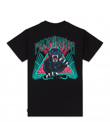 Propaganda Triangle Panther Tee Black