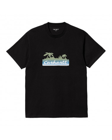 Carhartt Wip Palm Script T-Shirt Black