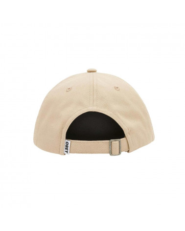 Obey Icon Eyes 6 Panel Strapback II Khaki