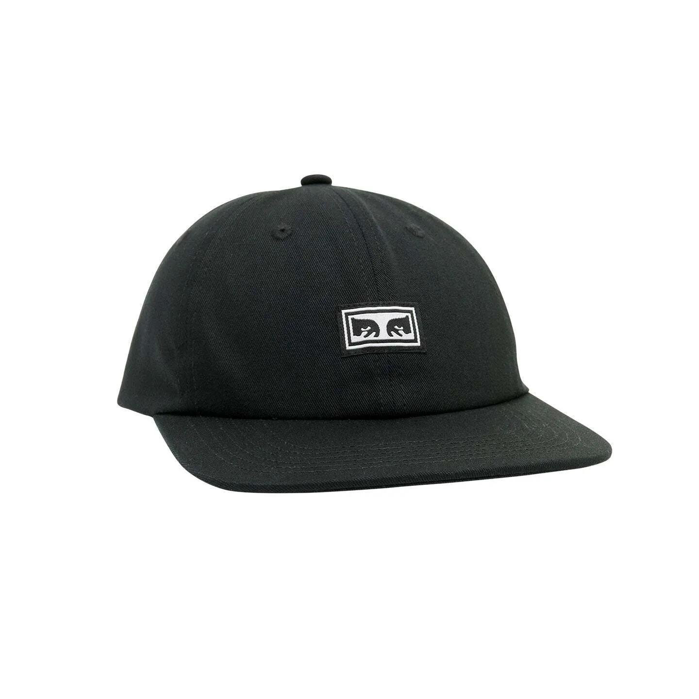 Obey Icon Eyes Panel Strapback II Black Online Shop Obey