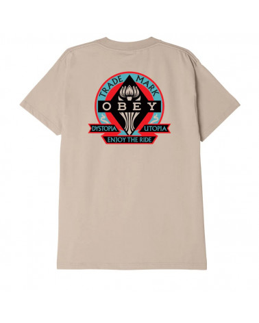 Obey Dystopia/Utopia T-Shirt Sand