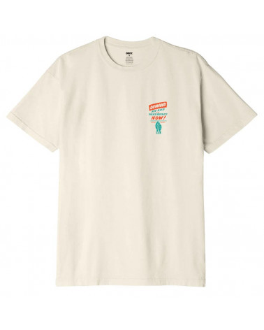 Obey End Police Brutality T-Shirt Cream